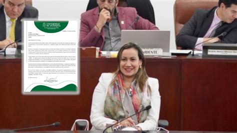 La Exministra Carolina Corcho Recibió Un Reconocimiento De La Universidad De Antioquia Por