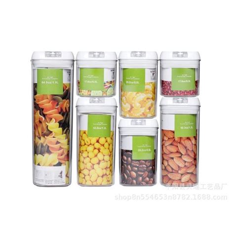 READY STOCK Airtight Container Food Storage Cereal Box Stackable