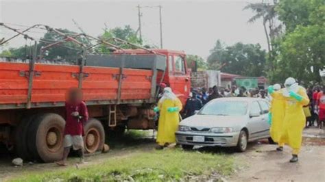 Liberia Ebola Patients Dramatic Recapture Caught On Video Bbc News