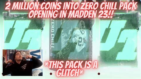 THIS PACK IS A GLITCH 2 MILLION COIN ZERO CHILL PACK OPENING IN