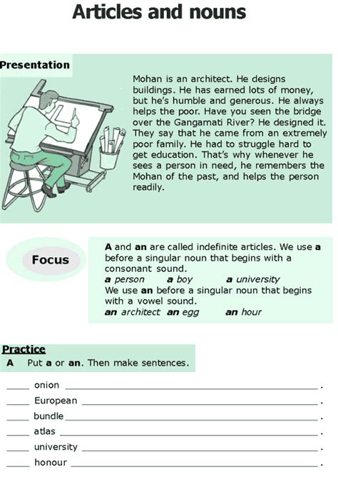 Grammar Worksheets For 6th Grade Nouns