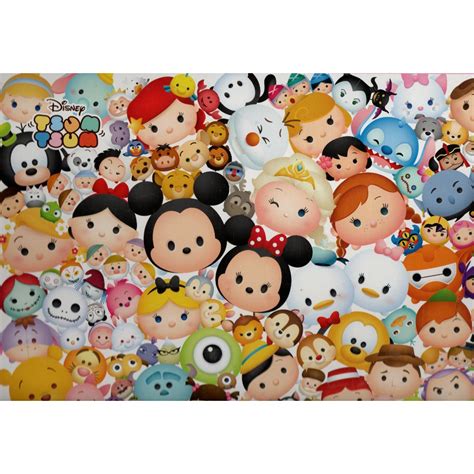 日本進口拼圖（tenyo）1000片迪士尼 Tsum Tsum（絕版拼圖） 蝦皮購物