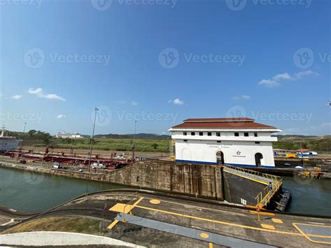 La Ville De Panama Et Le Canal De Panama Photo De Stock Chez