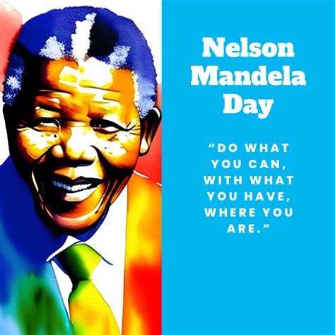 Free Mandela Day Communication Templates