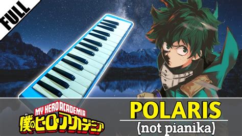 Op S Boku No Hero Academia Polaris Blue Encount Pianika Cover