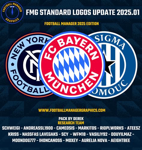 Fmg Standard Logos Megapack Fm25 Football Manager 2025 Football