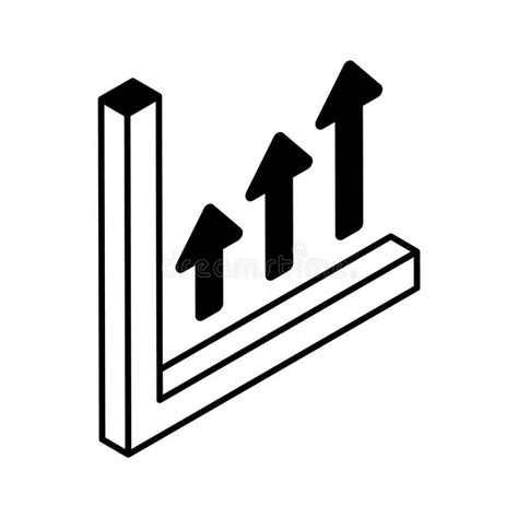 Growth Chart Depicting Vector Design of Business Analysis, Up for ...