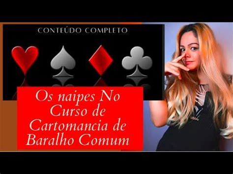 CURSO DE CARTOMANCIA BARALHO COMUM OS NAIPES PARTE 1 LAVINIA