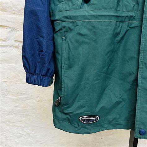 Eddie Bauer Vtg 90s Ebtek Gore Tex Waterproof Parka Gem