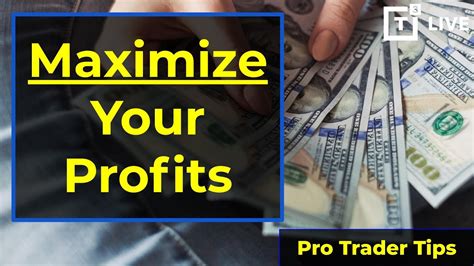 How To Maximize Rewards On Your Trades TRADING TIPS WEBINAR YouTube