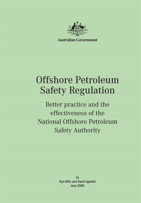 Pdf Offshore Petroleum Safety Regulation · Pdf Fileoffshore Petroleum