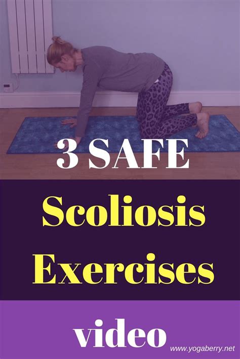 3 Safe Scoliosis Exercises Scoliosis Exercises Scoliosis Yoga For