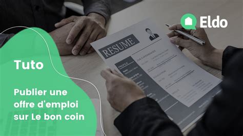 Tuto Comment Publier Offre D Emploi Sur Le Bon Coin YouTube