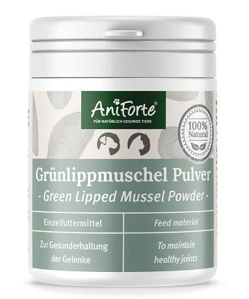 Aniforte Gr Nlippmuschel Pulver G