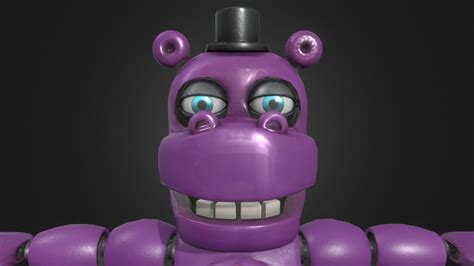 Mr Hippo Fnaf Hw2 [model Edit] Download Free 3d Model By Captain