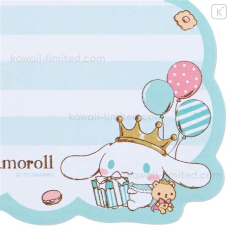 Japan Sanrio Sticky Notes Cinnamoroll Balloon Kawaii Limited