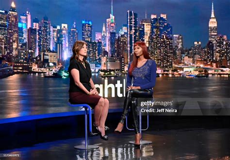 NIGHTLINE - Co-anchor Juju Chang and special guest FX Pose star... News Photo - Getty Images