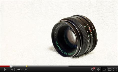 Auto Chinon Multi Coated 55mm F 1 7 M42 Review ©