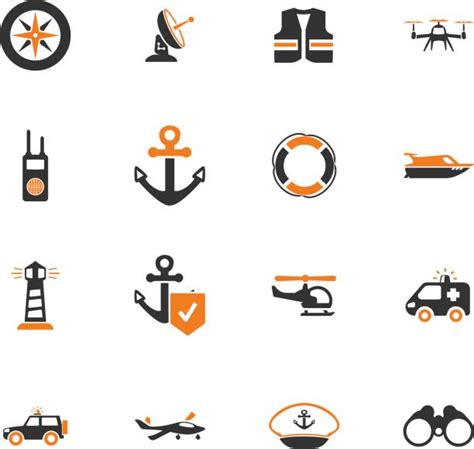 Coast Guard Icon Illustrations Royalty Free Vector Graphics And Clip Art Istock