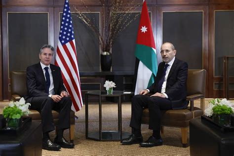 Jordan Us Discuss Developments In Gaza Regional Tensions Middle