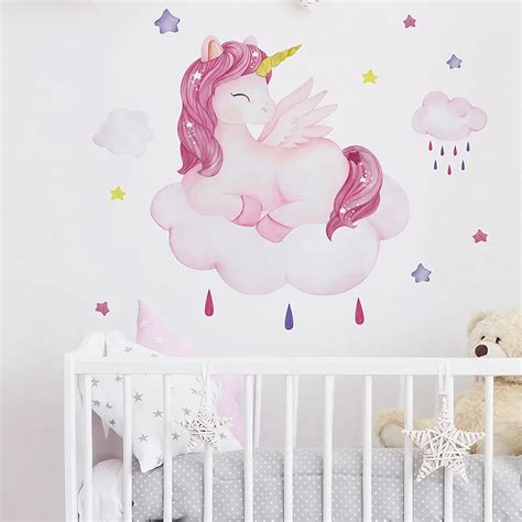 Sticker Licorne Qui Sourie