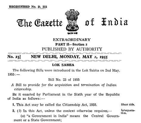 India Citizenship Act Stateless Histories