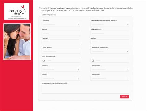 Formulario Para Agencia De Viajes Behance