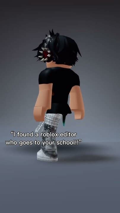 Pov You Tell Me Someone In My School Makes Roblox Edits 😳🤯 Shorts