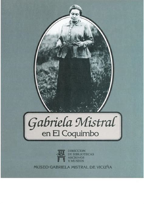 Pdf Gabriela Mistral En El Coquimbo Dokumen Tips