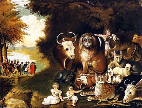 Reproducciones De Arte Peaceable Kingdom De Edward Hicks