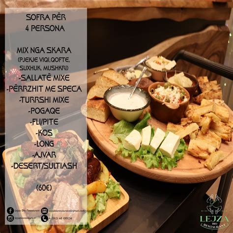 Lejza Bio Restaurant Me Menu T Begat P R Muajin E Ramazanit Dukagjini