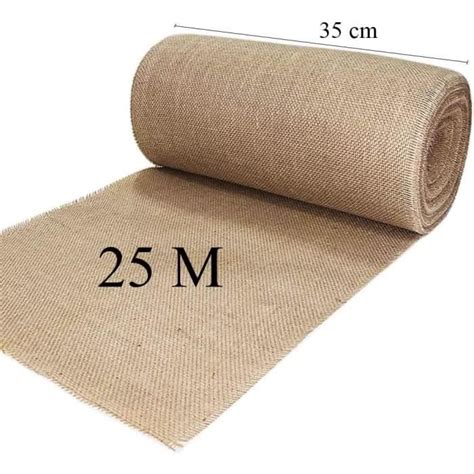 Chemin De Table En Toile De Jute D Coration Table Et Mariage Marron