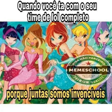 Winx quando damos nossas mãos League Amino Português Amino