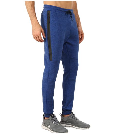 Lyst Nike Tech Fleece Pants In Blue For Men