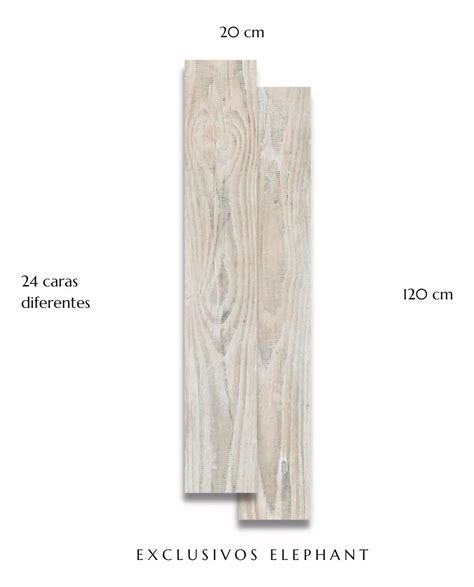 Porcelanato Espanol Simil Madera Roble 20x120 Tau Texturado Primera