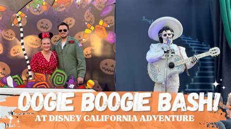 Oogie Boogie Bash Vlog First Timers To Oogie Boogie Treat