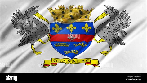 Saint Barthelemy Flag Hi Res Stock Photography And Images Alamy