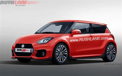 2017 Maruti Suzuki Swift Rendering In Five Colour Options