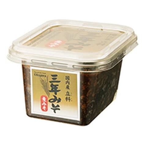 国内産立科三年みそ（麦）（300g）【オーサワジャパン】 0002 00 6068 きらら自然食品店 通販 Yahooショッピング