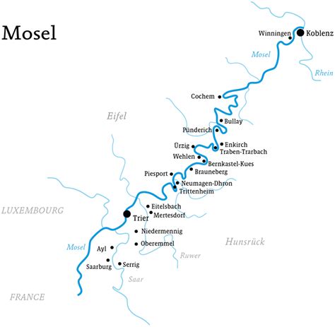 Mosel Map