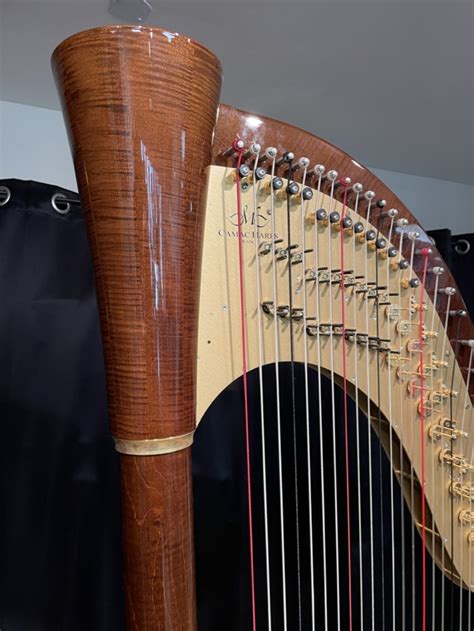 Camac Atlantide Prestige Walnut Pacific Atlantic Harps