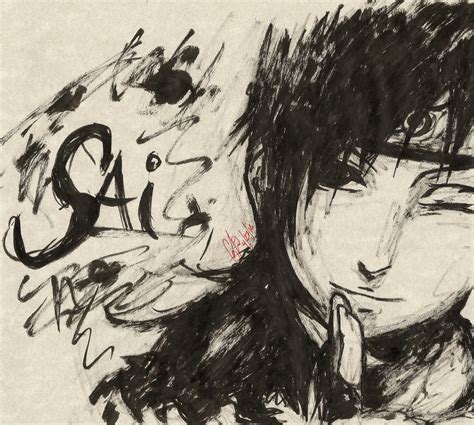 Sai [INK Portrait] by SprinkleSprankles on DeviantArt