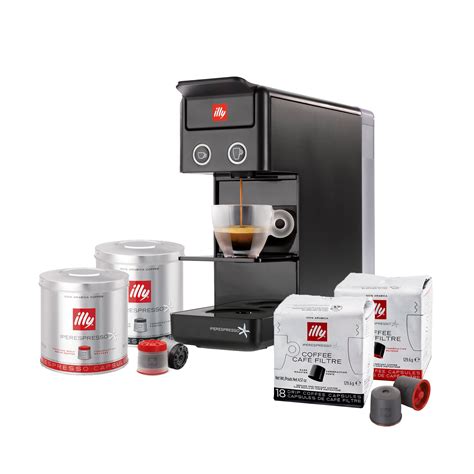 Y Espresso Coffee Machine Bundle Illy Shop