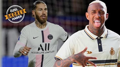 Be Ikta Transfer Haberleri Sergio Ramos Ve Anderson Talisca N N