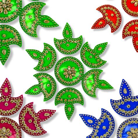 Diya Rangoli, Diwali Decoration, Rangoli Set, Diwali Rangoli Set, Rangoli Decor, Rangoli ...