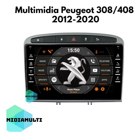 Central Multimidia Peugeot Gps Waze