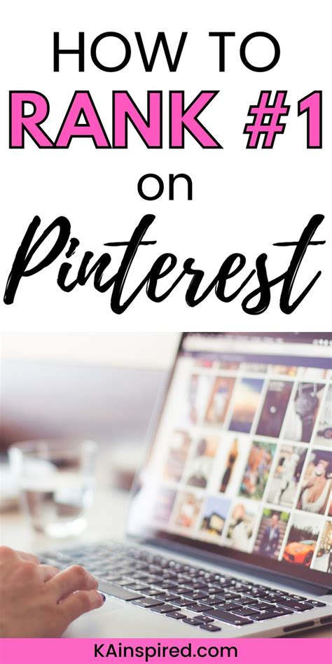 How To Rank First On Pinterest Pinterest Marketing Pinterest