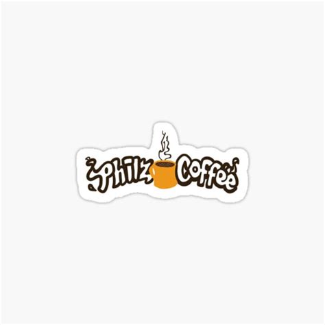 Philz Coffee Logo Sticker For Sale By Hmfern Redbubble