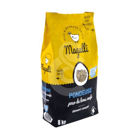 Aliment Complet P Poule Pondeuse BBC Magalli Sac De 8 Kg