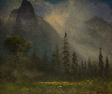 Yosemite Valley by Albert Bierstadt - Artvee